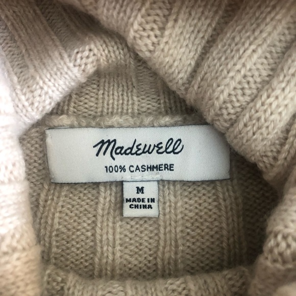 M size Madewell 100% cashmere - Picture 3 of 3